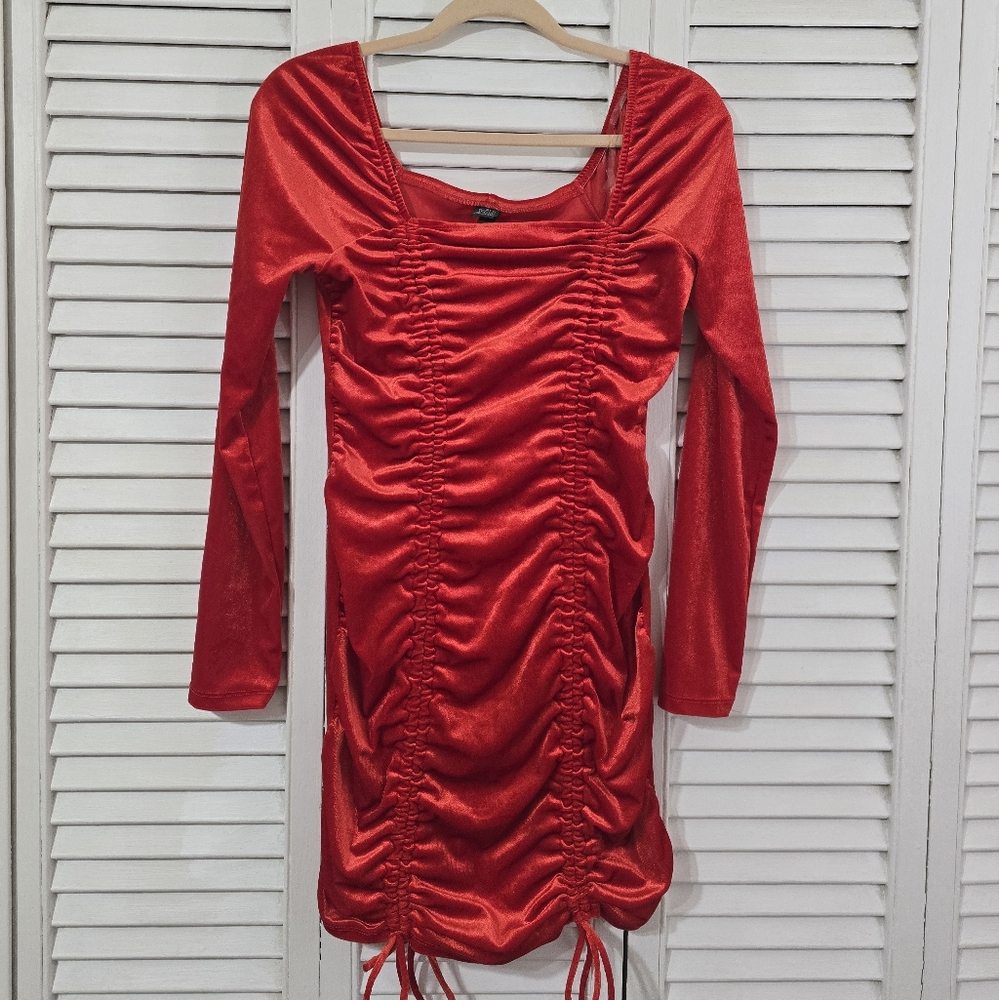 Wild Fable Vibrant Red Dress